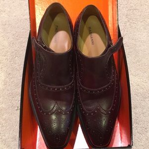 Magnanni Monkstrap Wingtip Dress Shoe